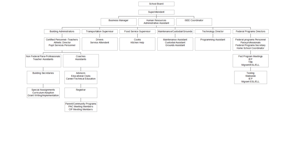 Organization Flow Chart
